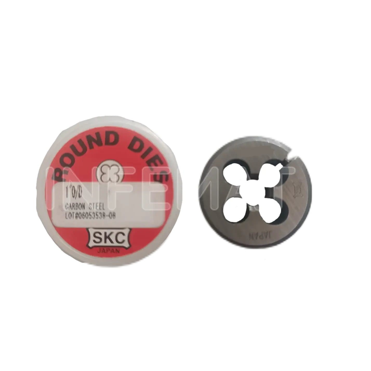 DADO TARRAJA P/PERNO HSS DE M7 X P-1.00 X 1" HG SKC