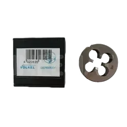 DADO TARRAJA P/PERNO HSS DE M10 X P-1.50 X 30 MM HG VOLKEL 27446