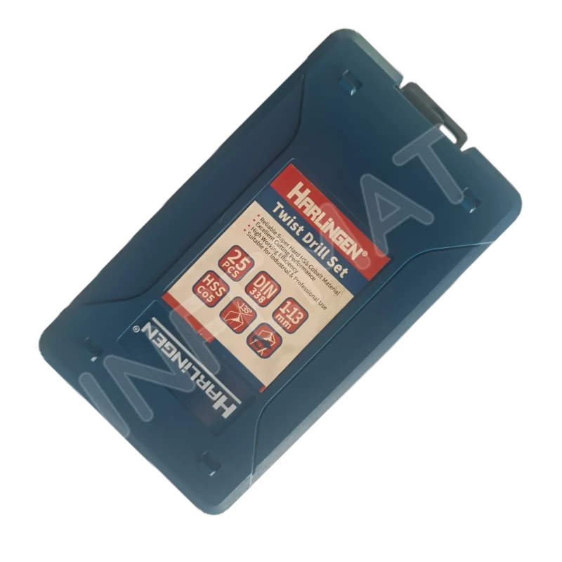 Juego de brocas al cobalto M35 25 PCS de 1.00 - 13.00 mm Harlingen