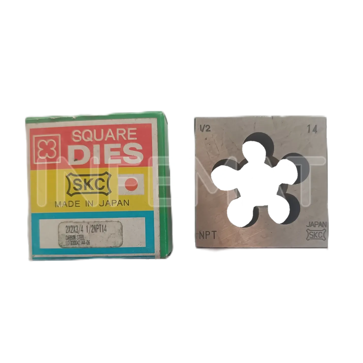 DADO TARRAJA NPT DE 1/2" X 2" P-14 NPT CUADRADO SKC